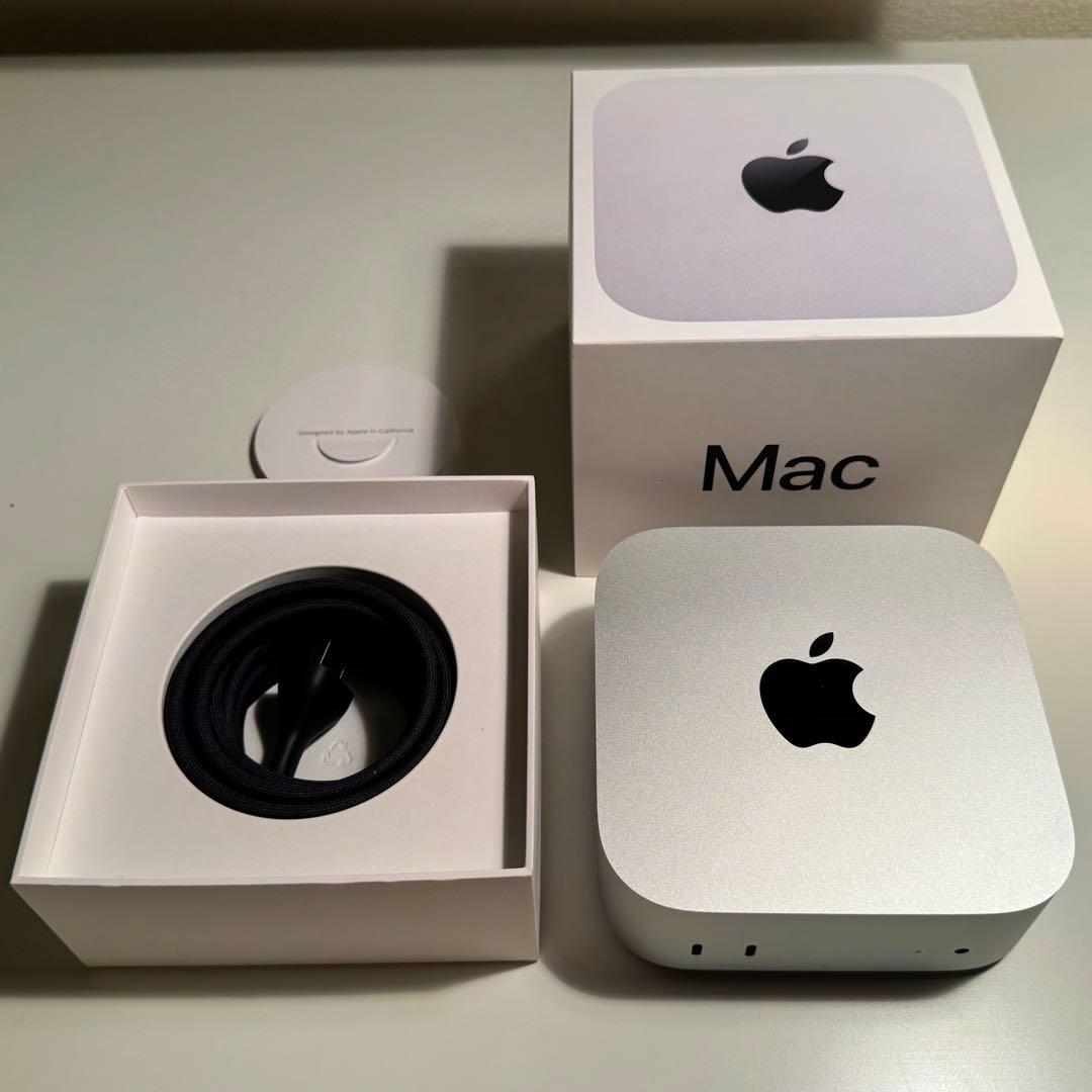 Mac mini M4【16GBメモリ／256GB SSD】