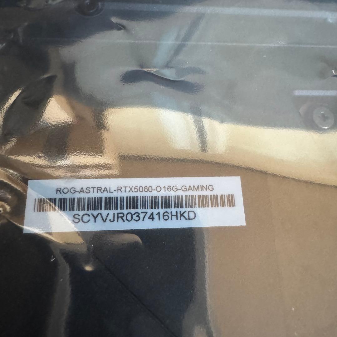 グラフィックボード・グラボ・ビデオカード ASUS ROG ASTRAL GEFORCE RTX 5080