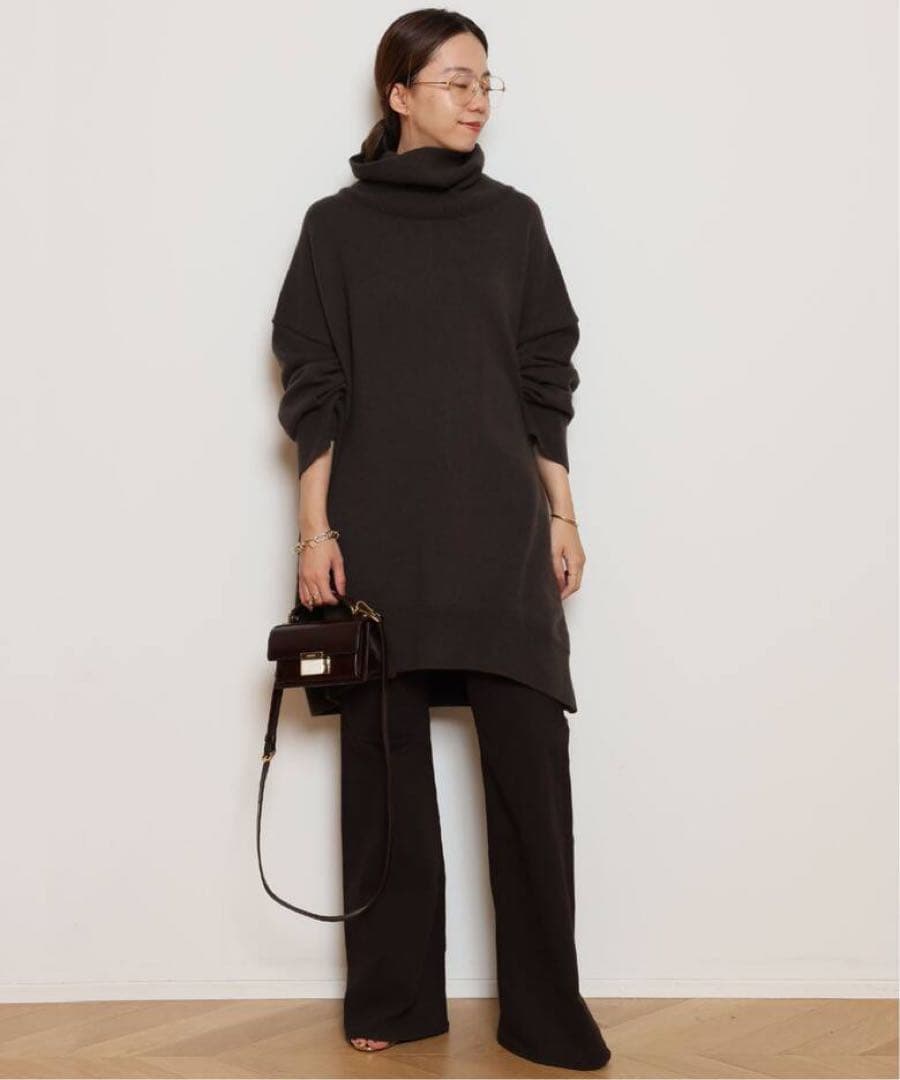 MUSE de Deuxieme Classe Lightタートルニットワンピ