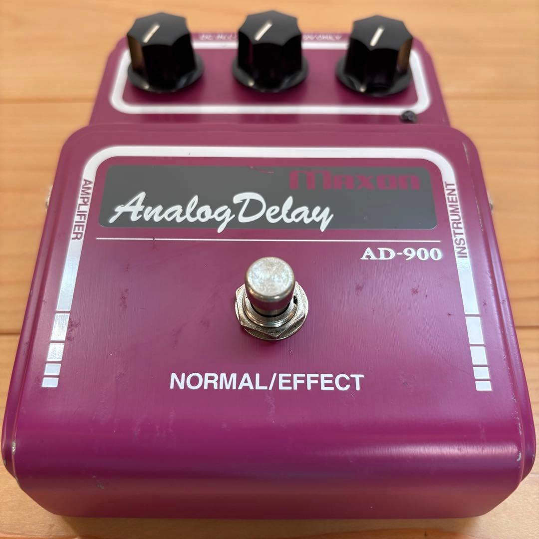MAXON AD-900 アナログディレイ 前期型　完動品 純正アダプター付