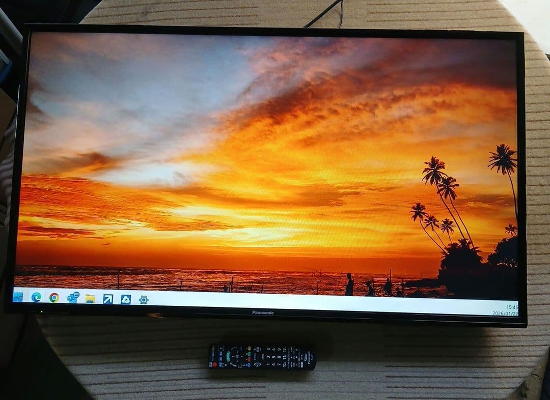 43インチ液晶TV パナソニック TH-43E300HT【スタンド無】no.37