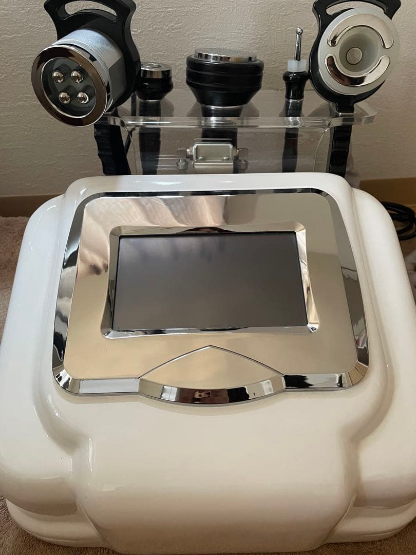 【美品/消毒発送】可動確認済 業務用キャビテーション多機能美容機器顔・体 取説付