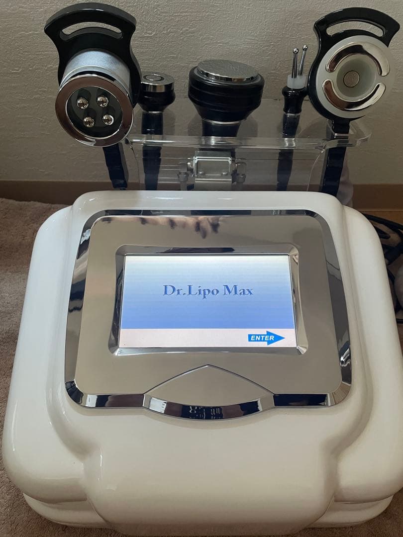 【美品/消毒発送】可動確認済 業務用キャビテーション多機能美容機器顔・体 取説付