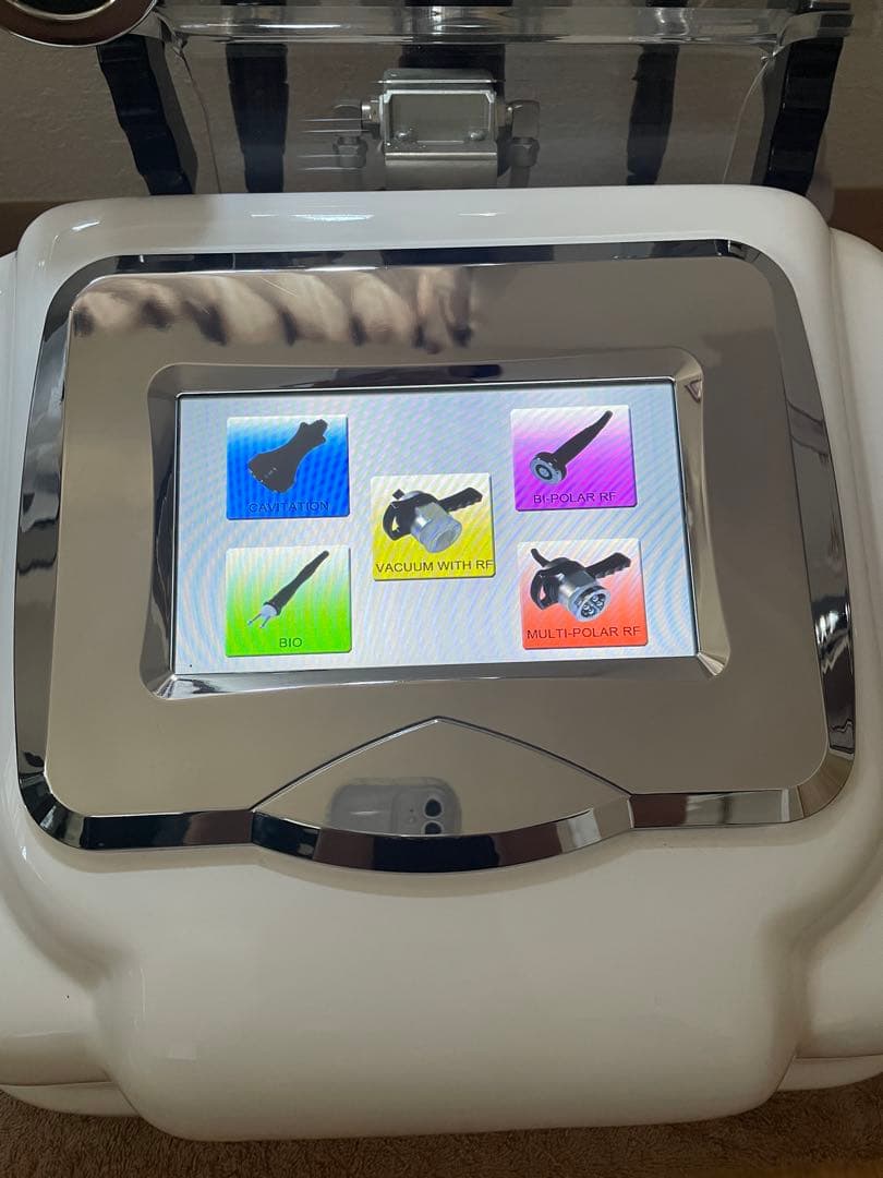 【美品/消毒発送】可動確認済 業務用キャビテーション多機能美容機器顔・体 取説付