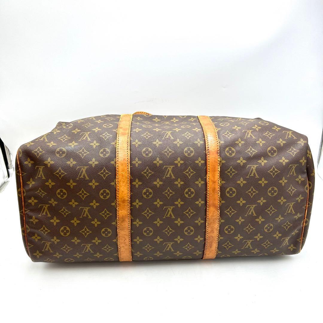 【鑑定済】 ルイヴィトン サックスープル55 モノグラム ボストンバッグ