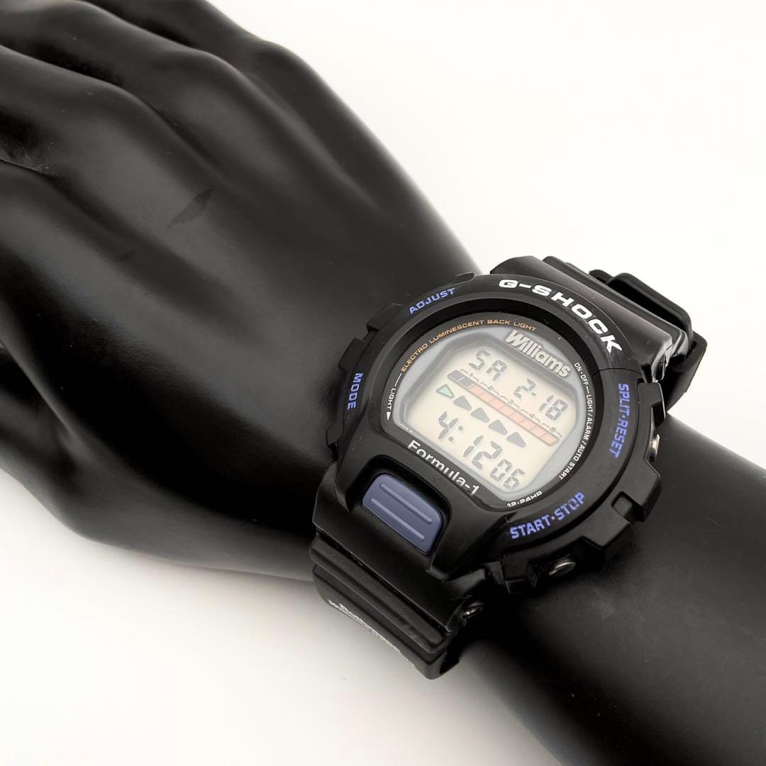 限定品【稼働品】G-SHOCK F1 ウィリアムズ・ルノー　腕時計 新品電池