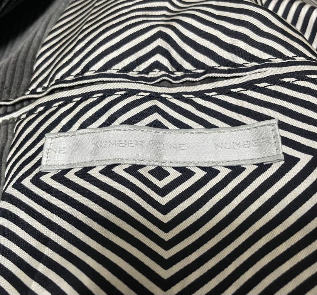 ⭐︎ヴィンテージ⭐︎ナンバーナイン 01AW スタンダード期 ナポレオンジャケット