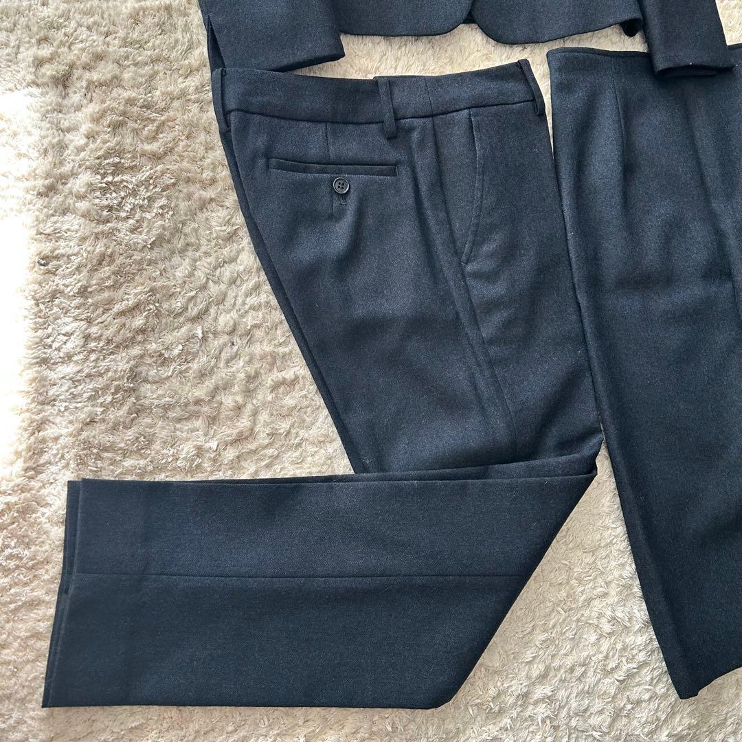 未使用　スーツカンパニー　レディーススーツ　セットアップ　3点セット　ネイビー