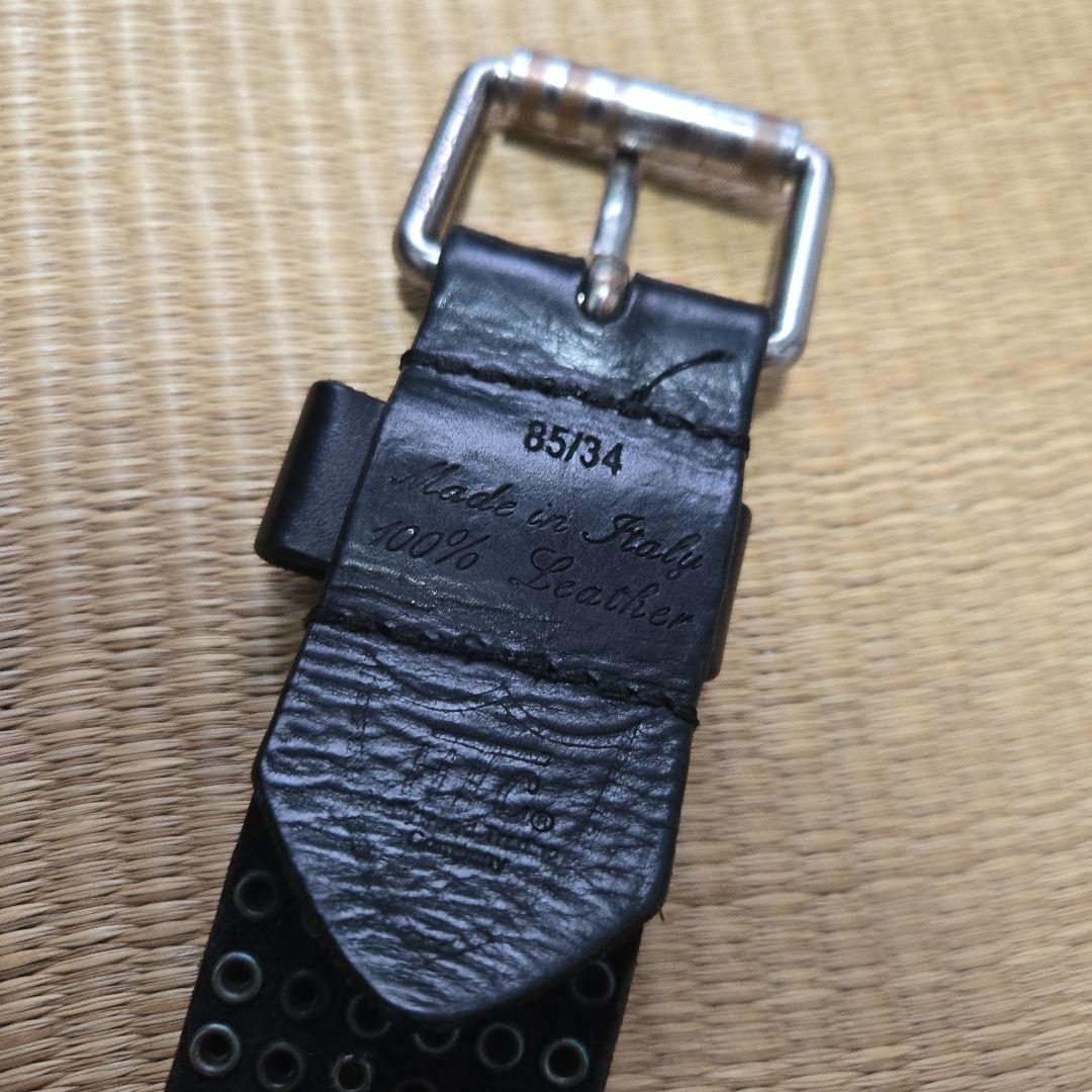 HTC 6連スタッズベルト ブラック