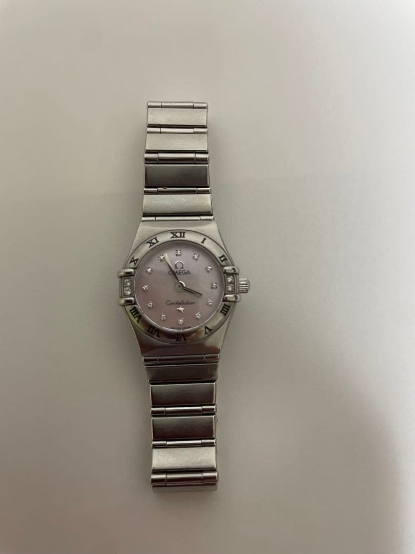 オメガ OMEGA コンステレーション ミニ マイチョイス サイドダイヤ 12p