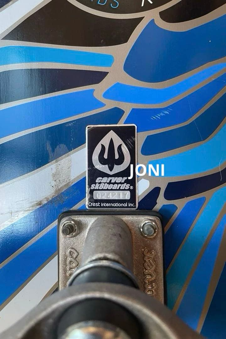 カーバー スケートボード■テイラーノックス■ブルー ウィング