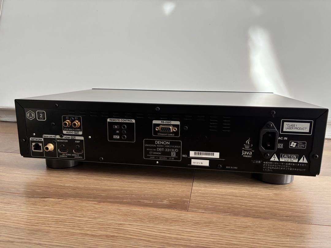 DENON ユニバーサルブルーレイディスクプレーヤー DBT-3313UD