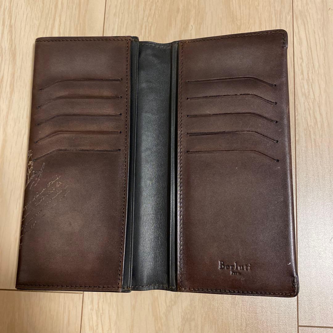 ゆ*ゆ様 極美品　ベルルッティ　Berluti ブラウンレザー 長財布