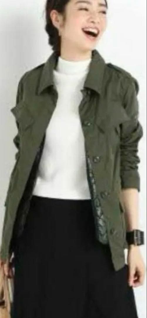 タトラス ミリタリージャケット オリーブ