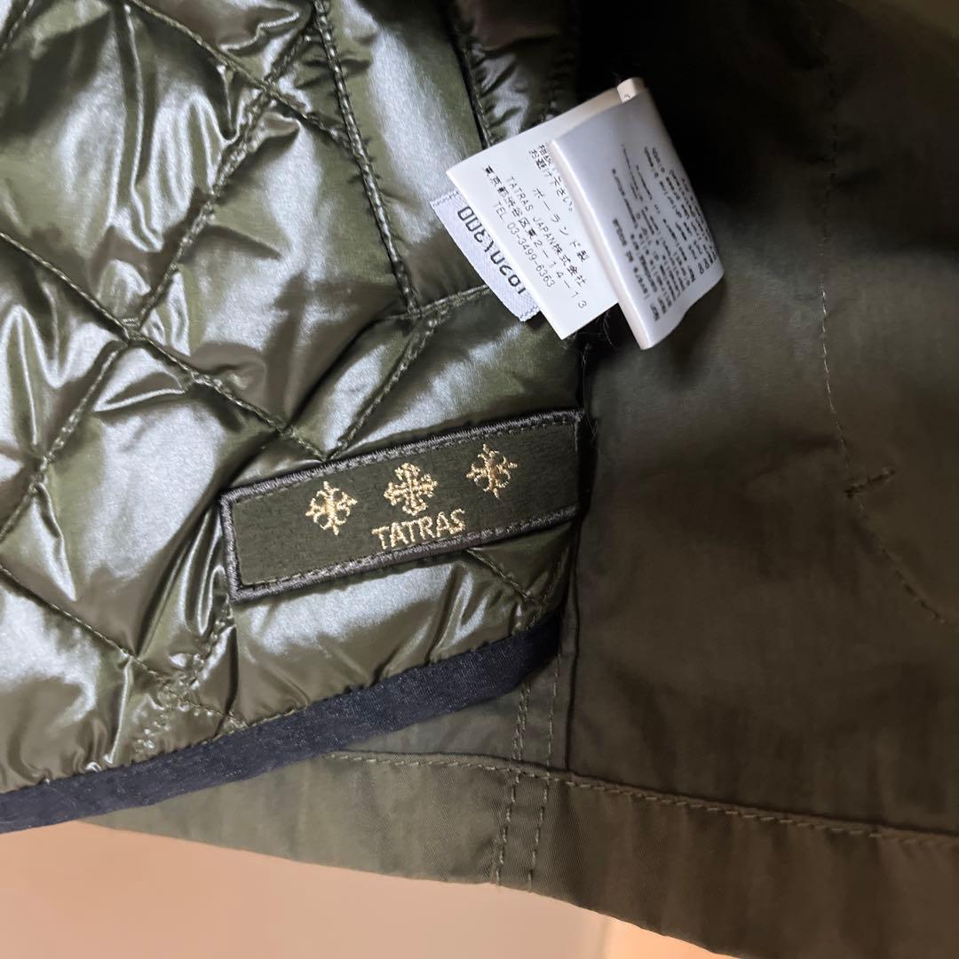 タトラス ミリタリージャケット オリーブ