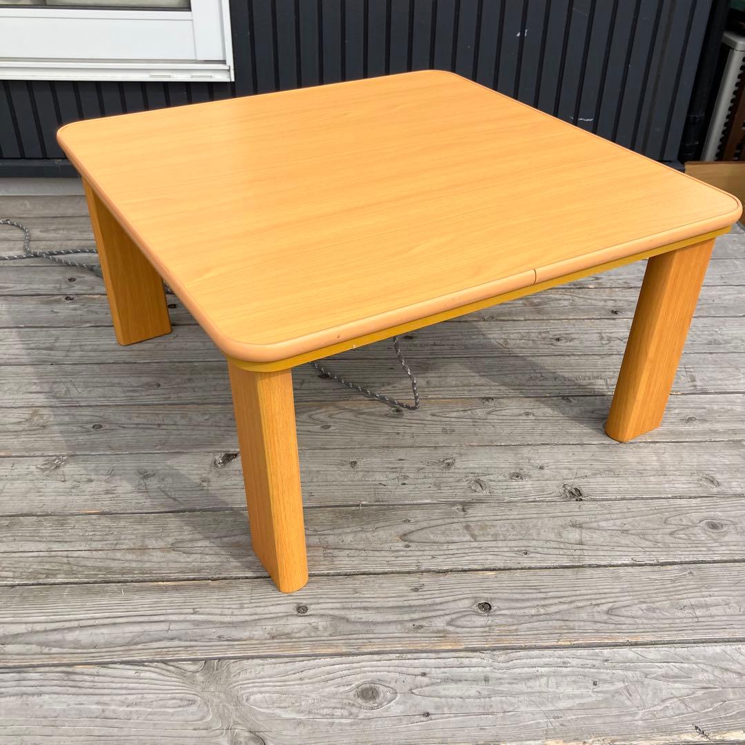 レトロ ニッセン 木製コタツテーブル 折り畳み式 センターテーブル リバーシブル