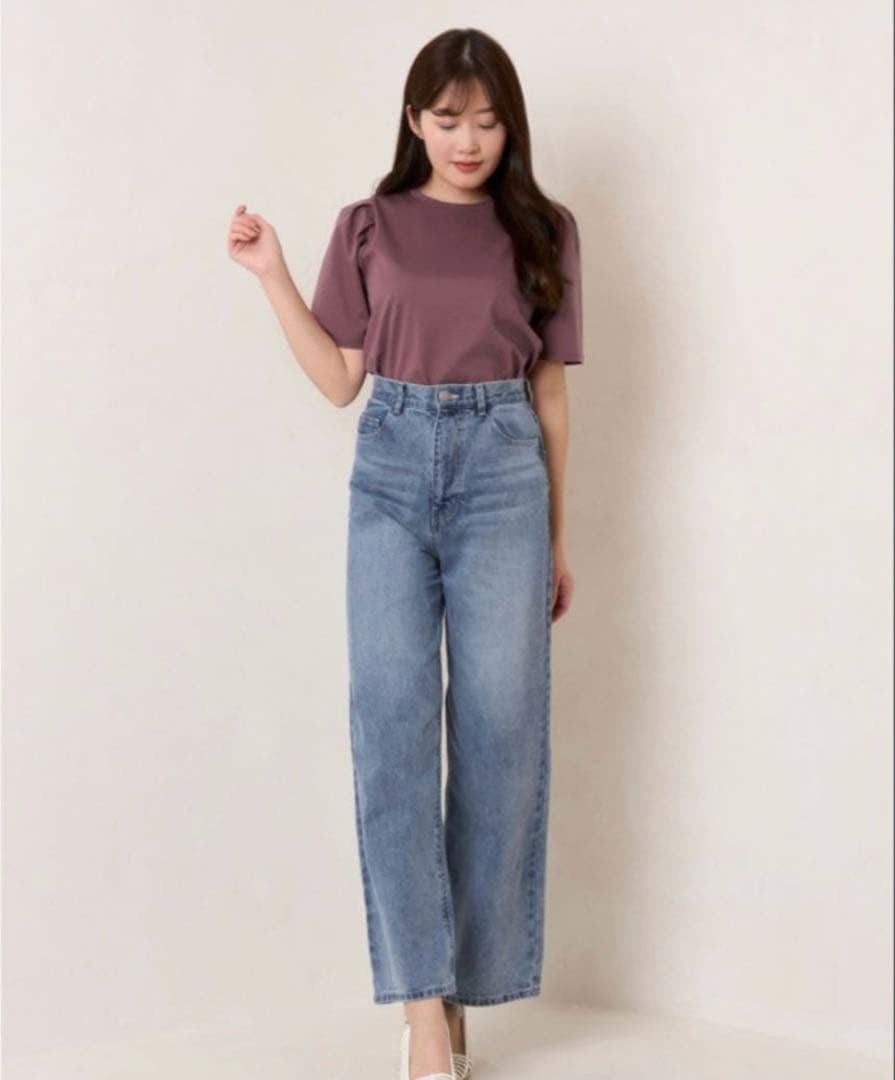 パンツ herlipto Milano Wide-Straight Jeans