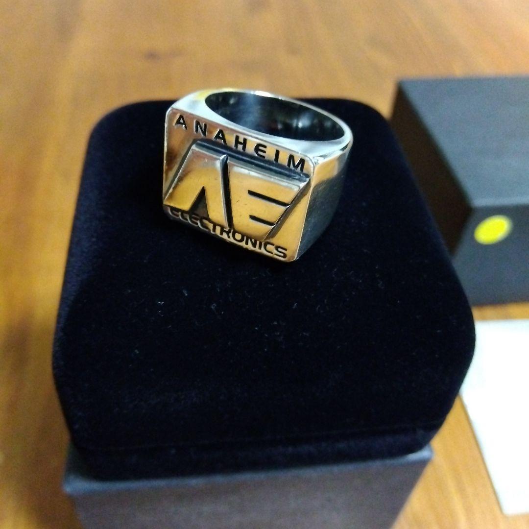 アナハイム・エレクトロニクス社ロゴ シルバーリング17号 Silver925