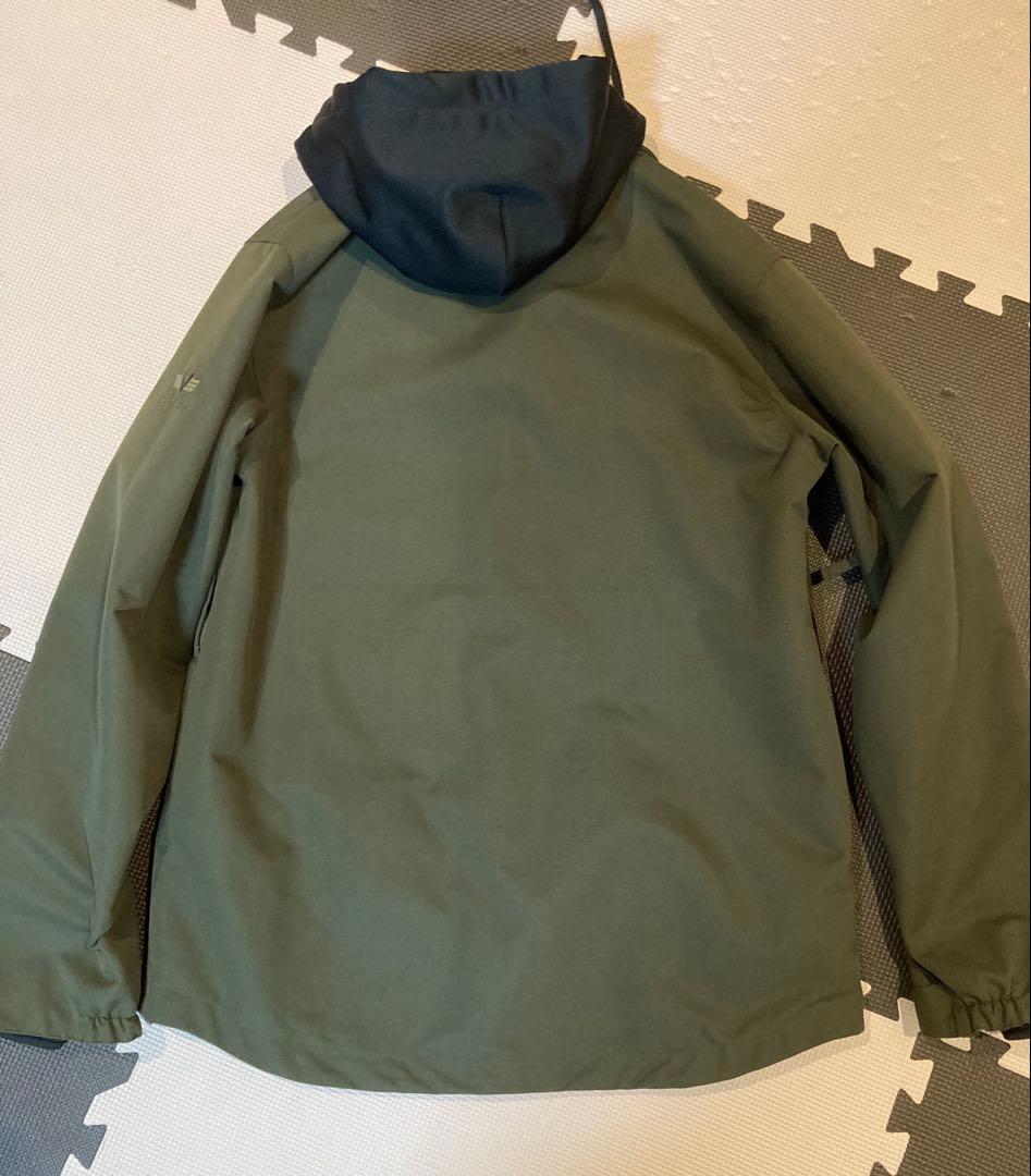【美品】VESP フード付き スノーボードウェア　サイズL オリーブグリーン