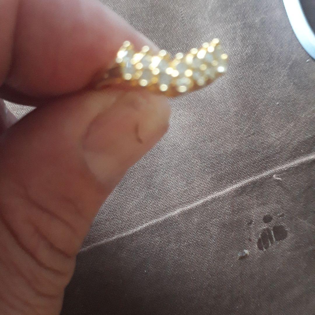 エレガント ゴールド パヴェリング