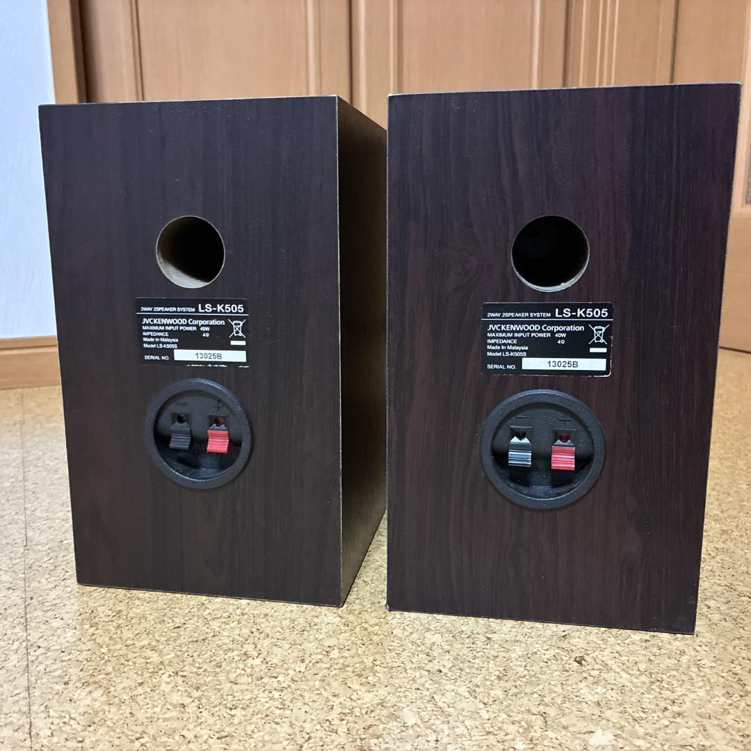 KENWOOD ミニコンポ R-K505 LS-K505 付属品多数
