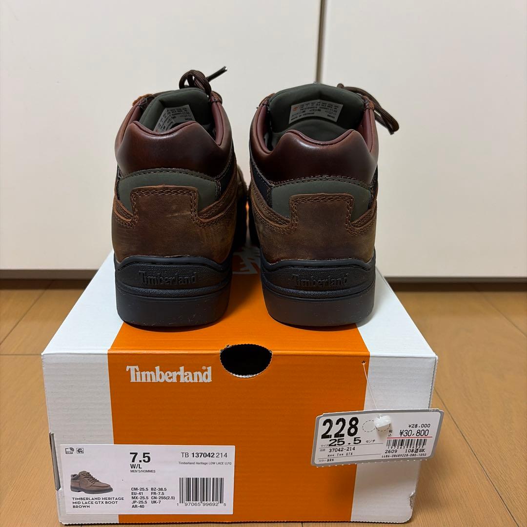 靴 timberland moc toe brown