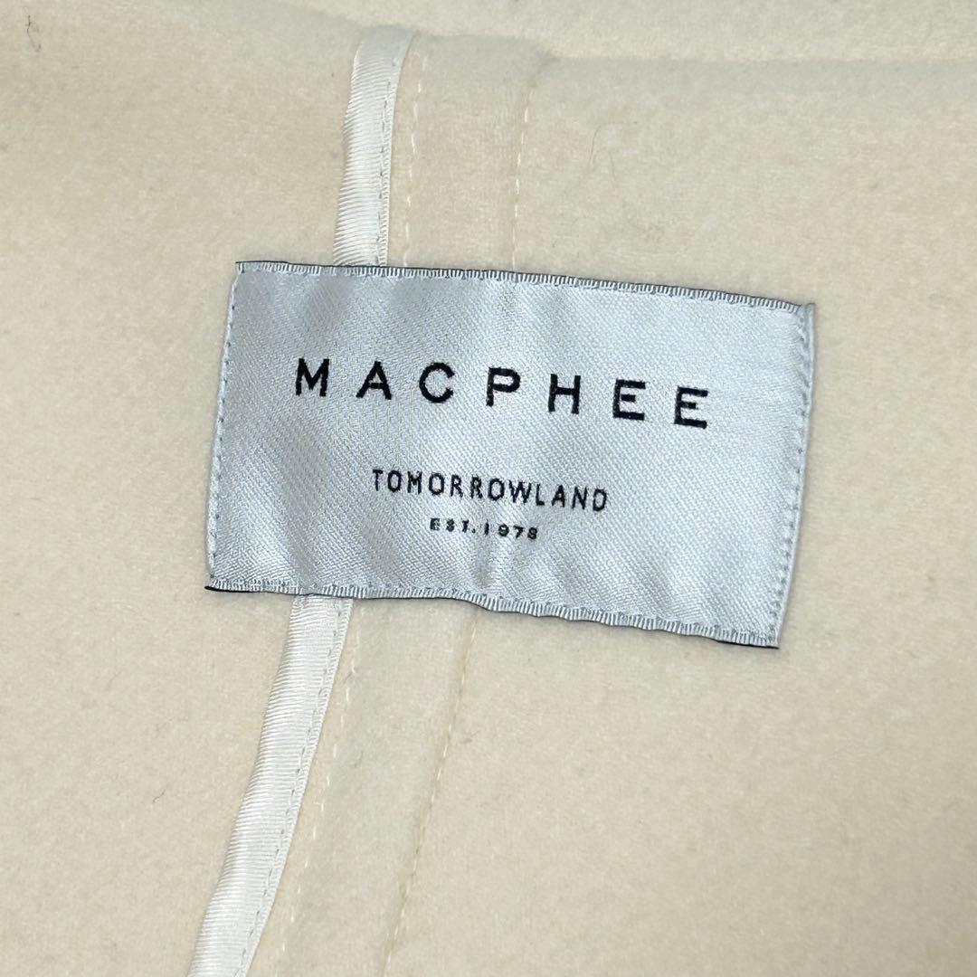 MACPHEE　ダッフルコート　ロング　ホワイト　36