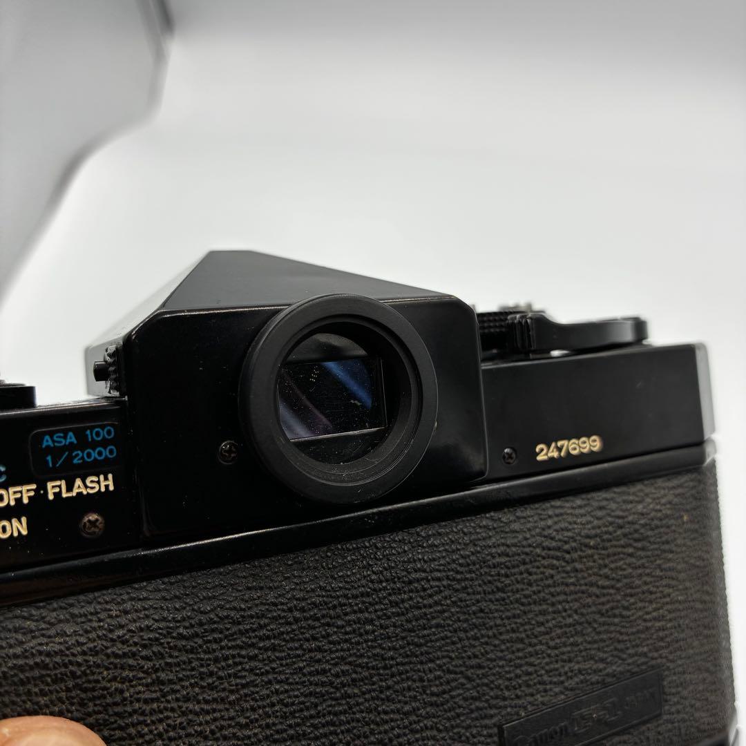 【動作品】Canon F-1 フィルムカメラ