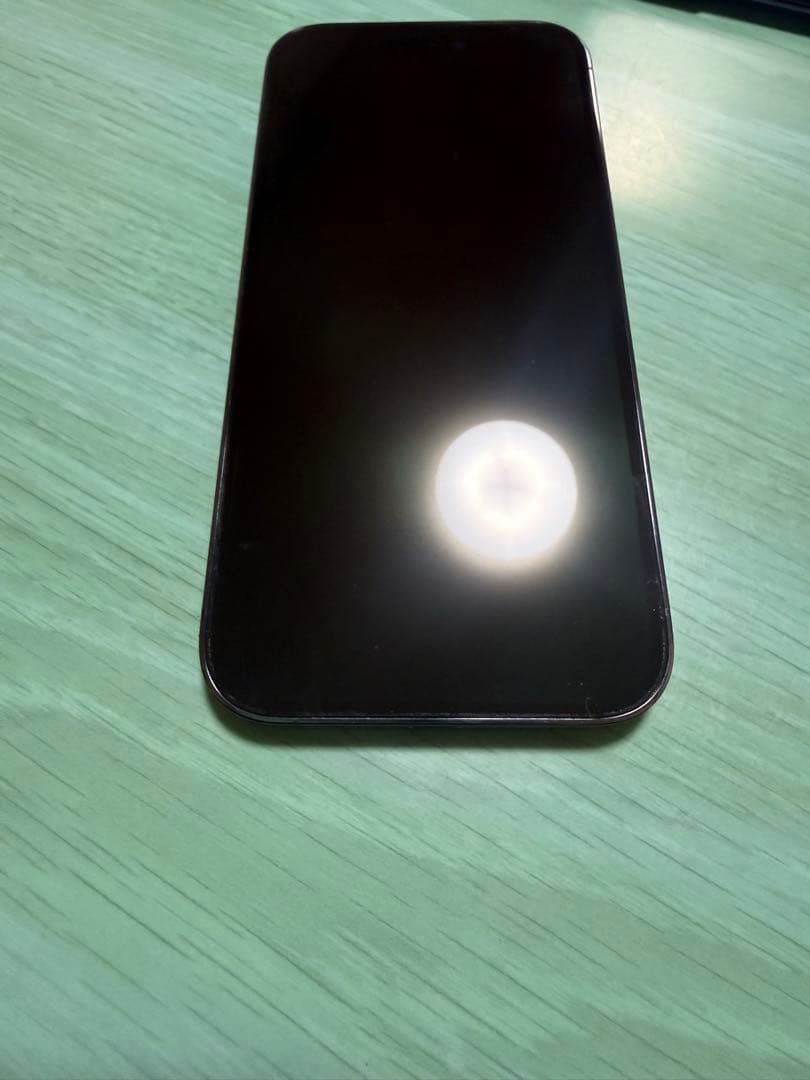 Apple iPhone 14 Pro ディープパープル ケース付き