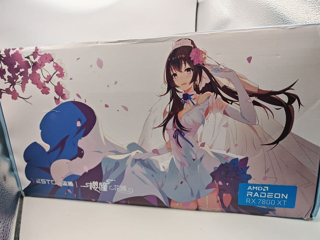 グラフィックボード・グラボ・ビデオカード Yeston AMD Radeon RX 7800 XT SAKURA