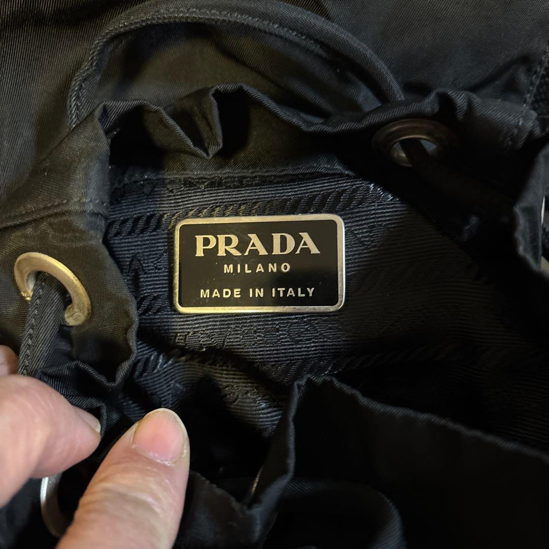 PRADA ナイロン ブラック バックパック