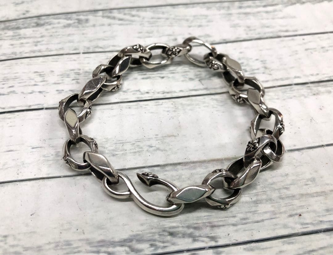 PATRICK COX パトリックコックス シルバーチェーン ブレスレット