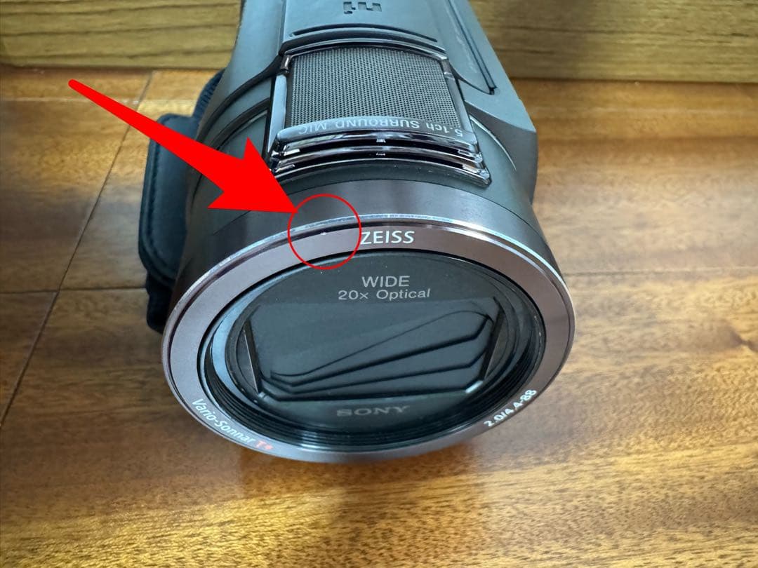 SONY 4K ビデオカメラ FDR-AX45 ブラウン