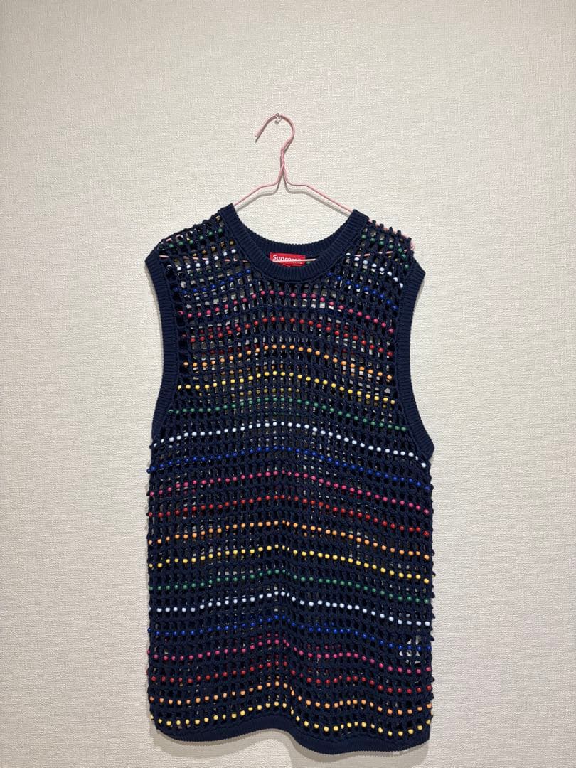 Supreme Beaded Sweater Vest シュプリーム ベスト