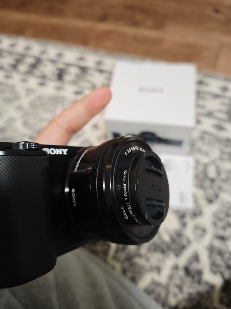 ソニー ZV-E1016-50mmキットレンズ english unlocked