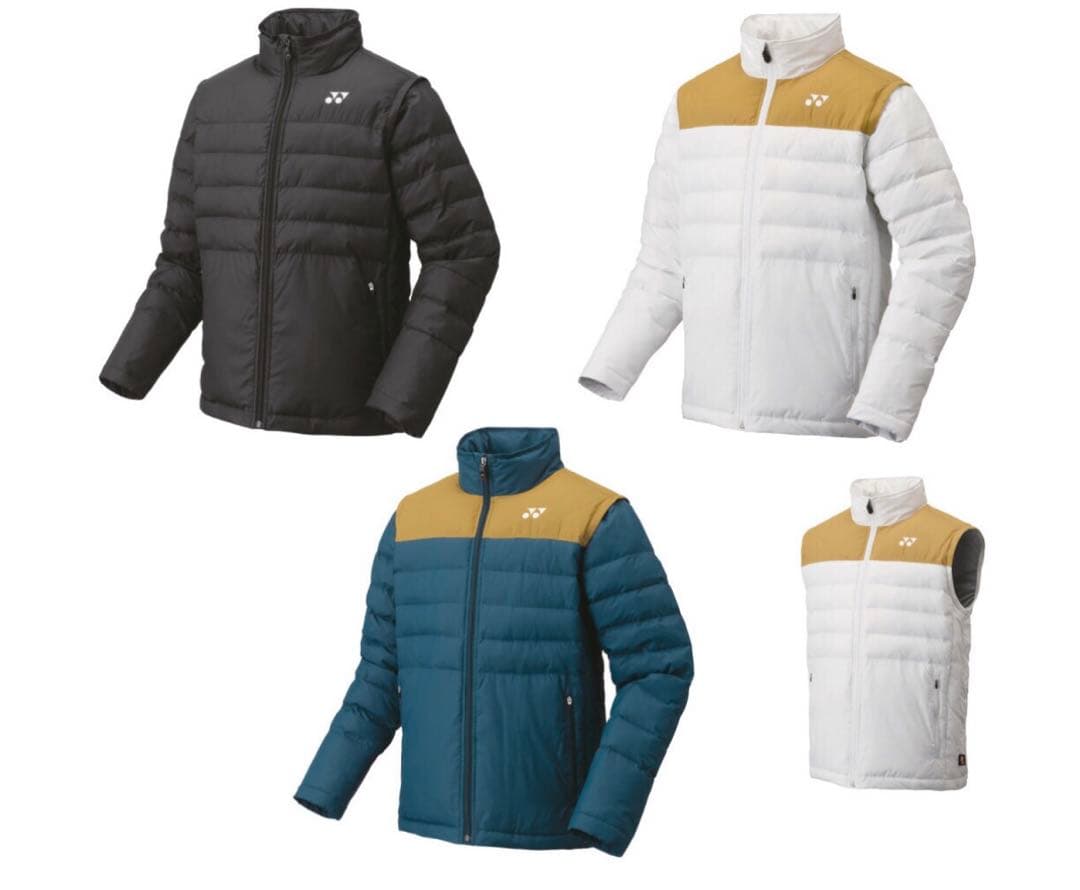 Yonex ヨネックス　ユニ中綿ジャケット　デニムネイビー　Mサイズ