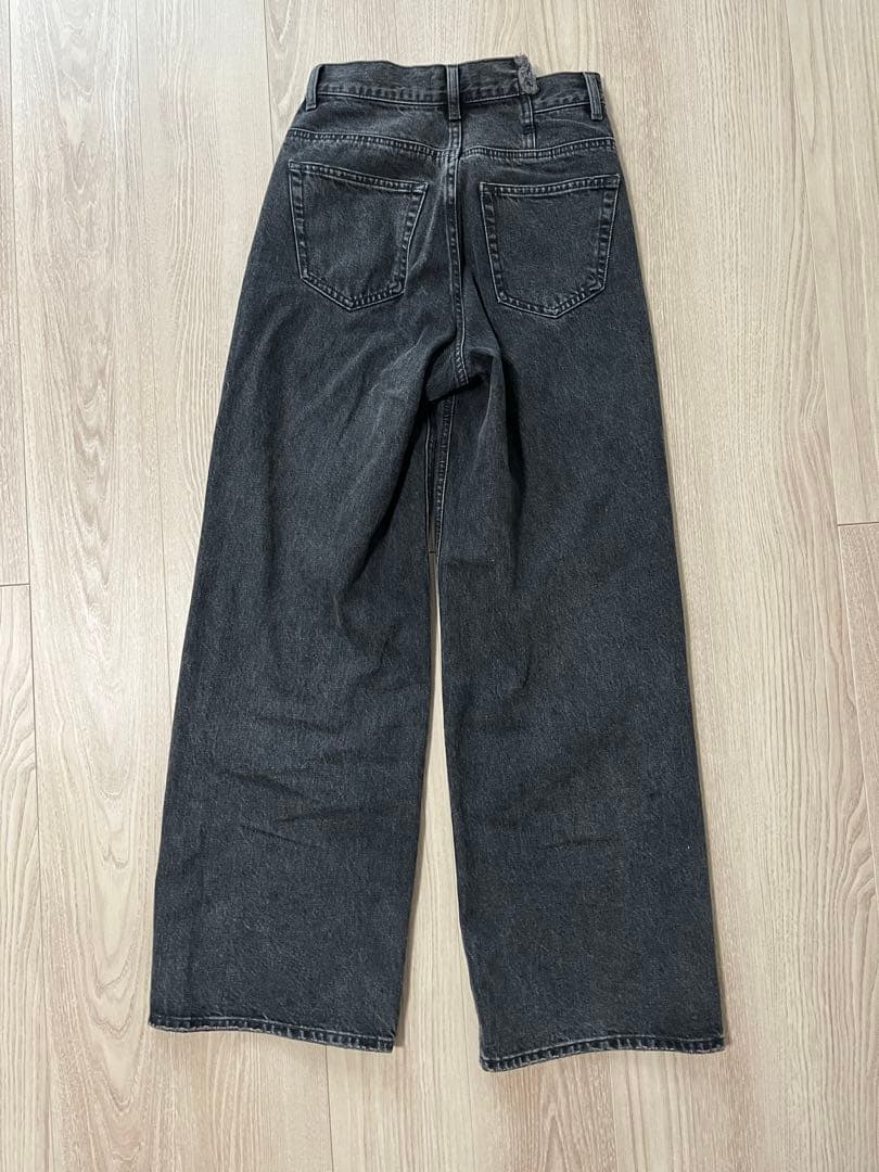 moussy CROSS WAIST WIDE ストレート　サイズ1