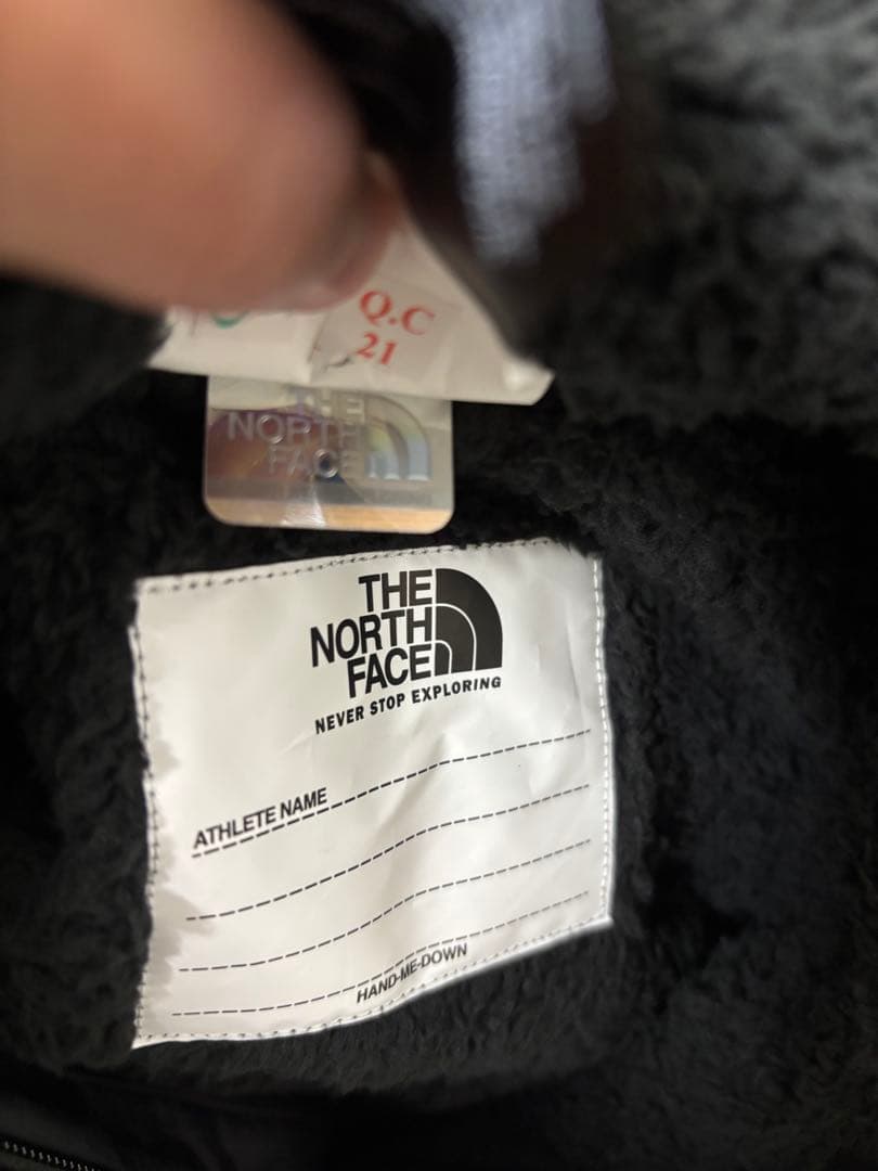 The North Face フリースロンパース ブラック