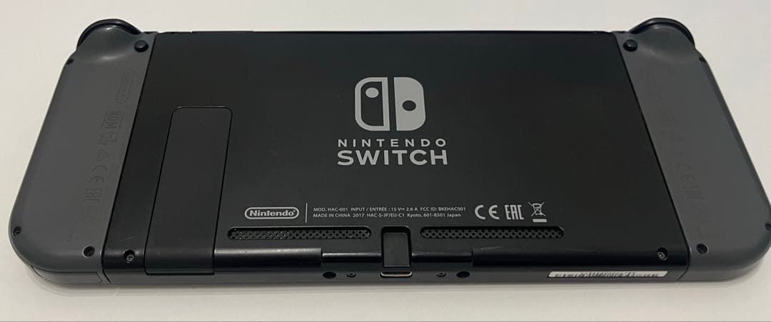 Switch本体　グレー　付属品抜けあり　ケース付き
