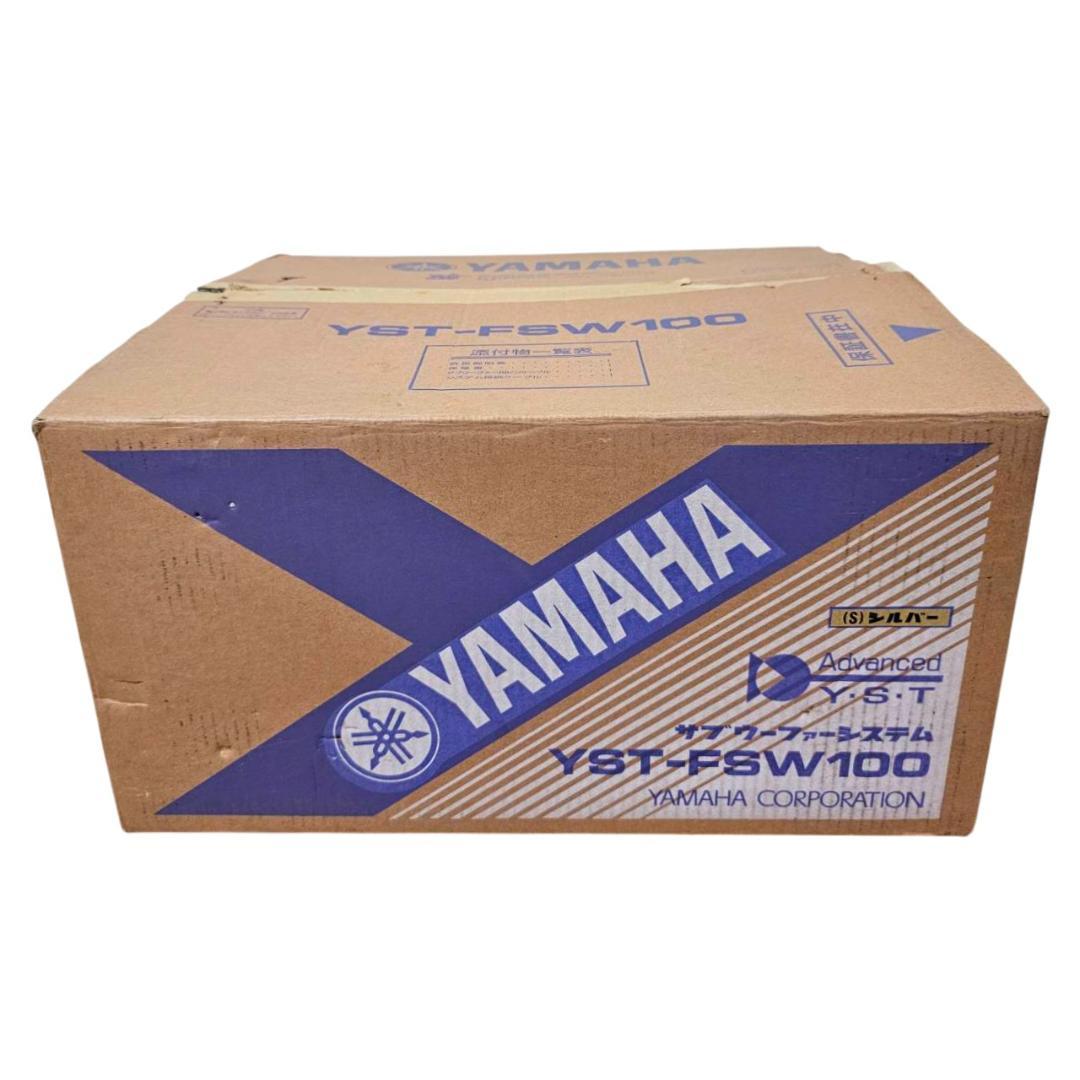 新品未使用品 YAMAHA 薄型サブウーファー YST-FSW100S 元箱付き