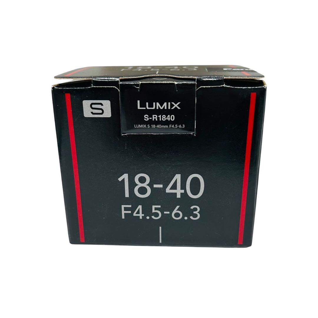 【極美品】パナソニック Lマウントレンズ 18-40mm LUMIX S