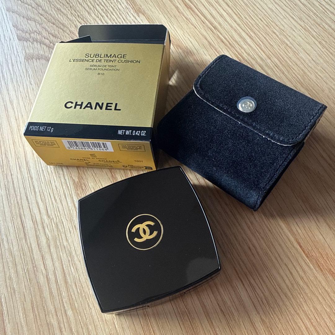 新作　シャネル　サブリマージュ レサンス ドゥ タン クッション／B10
