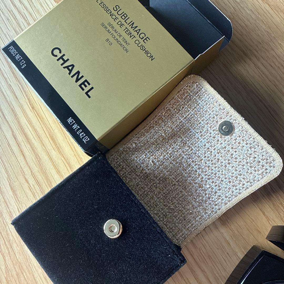 新作　シャネル　サブリマージュ レサンス ドゥ タン クッション／B10