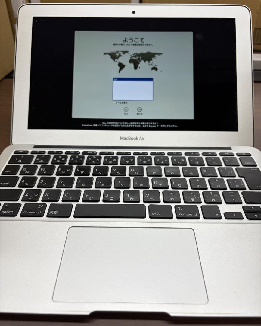 ア*ル様 【MacBook Air (11inch, Mid2014)】動作確認
