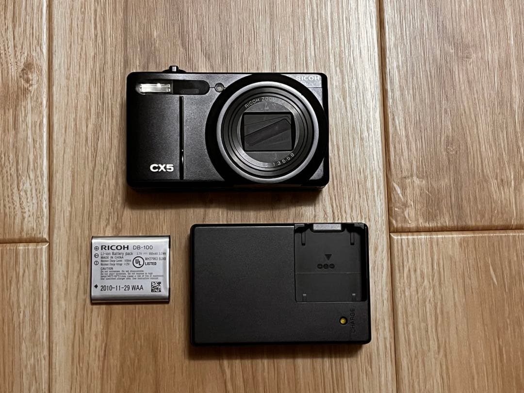 RICOH CX5 コンパクト デジタルカメラ ◾️動作確認済み