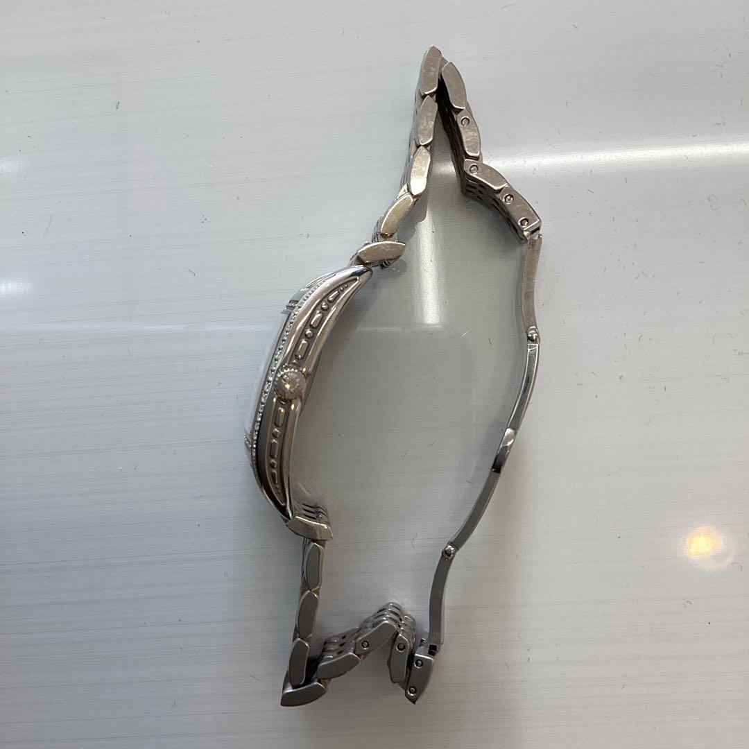 ロンジンシルバーダイヤ入り 長方形ケース 時計