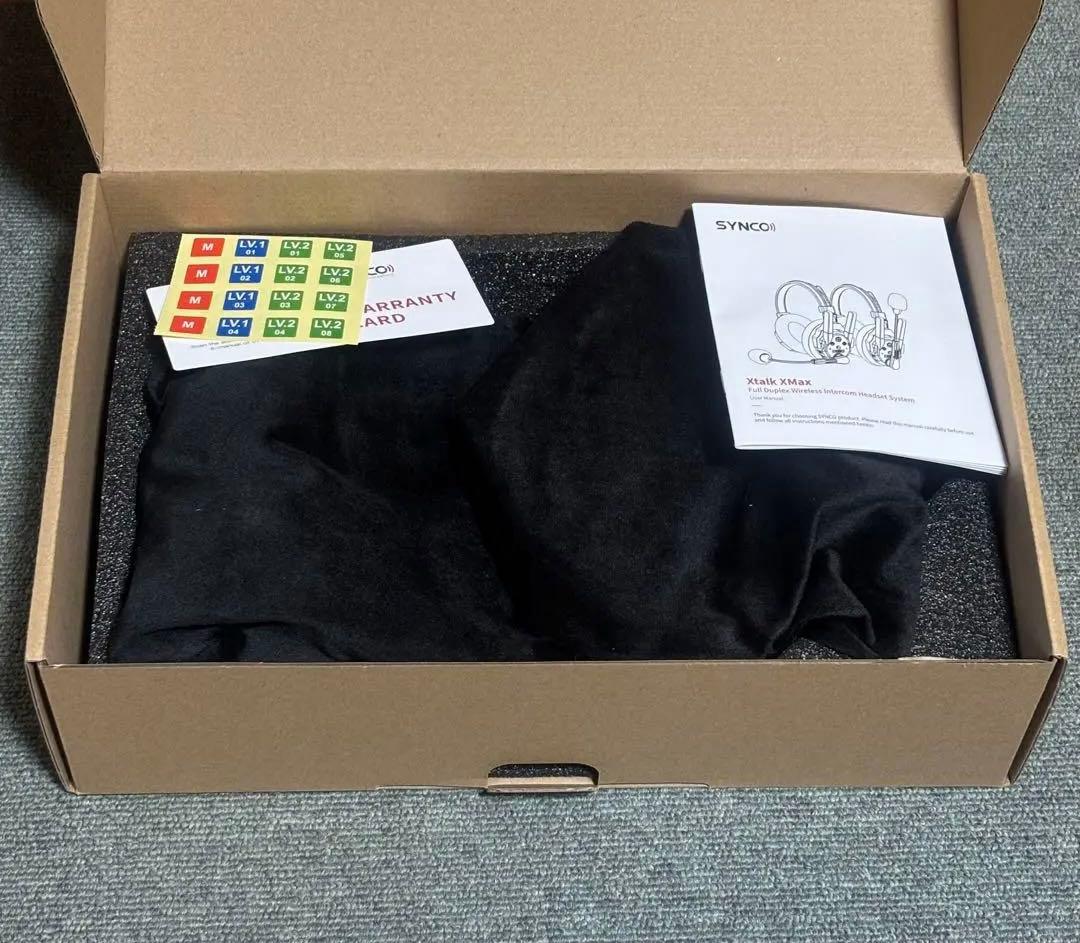 SYNCO XTALK XMAX2 ワイヤレスインカムヘッドセットシステム