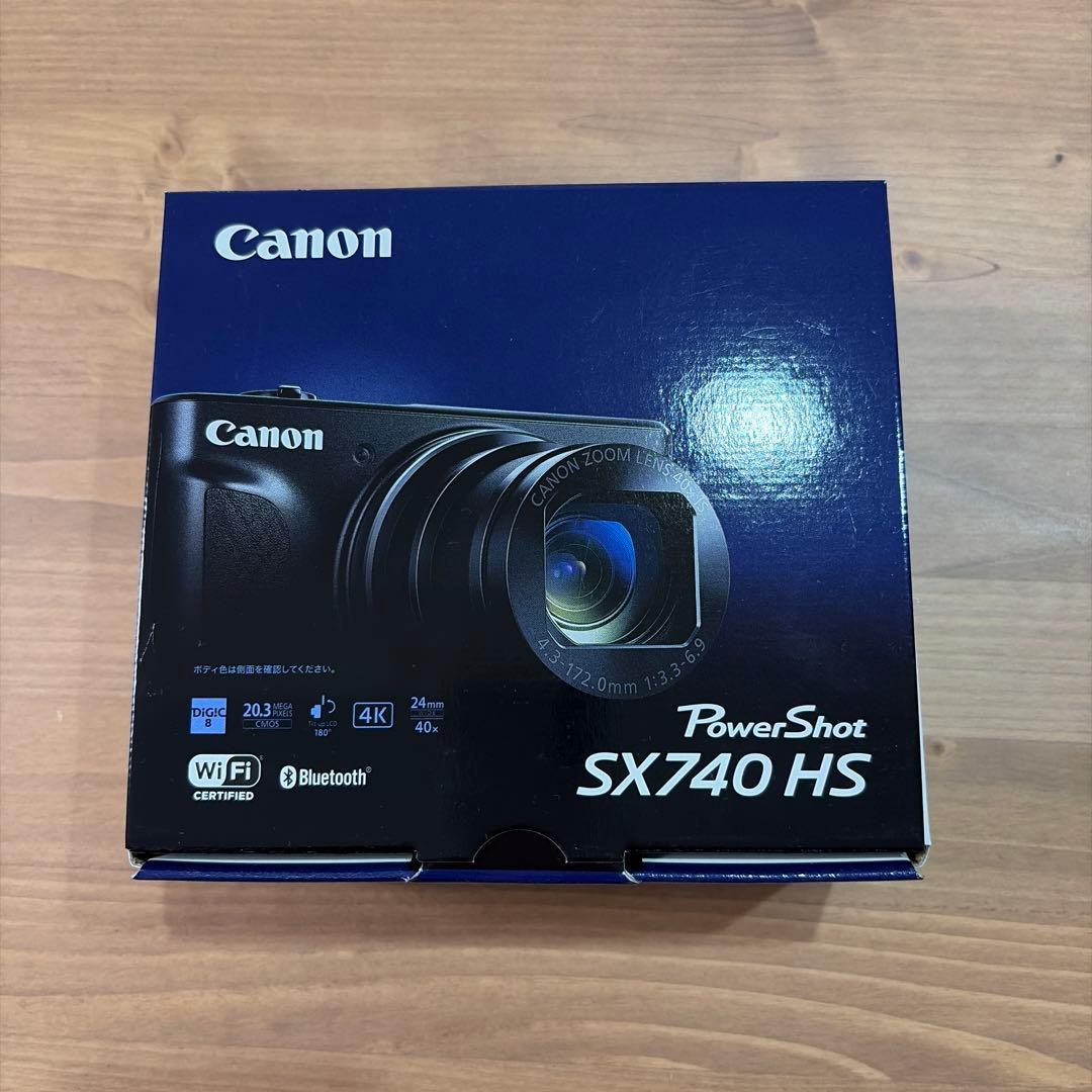 【ほぼ新品】Canon PowerShot SX740 HS シルバー