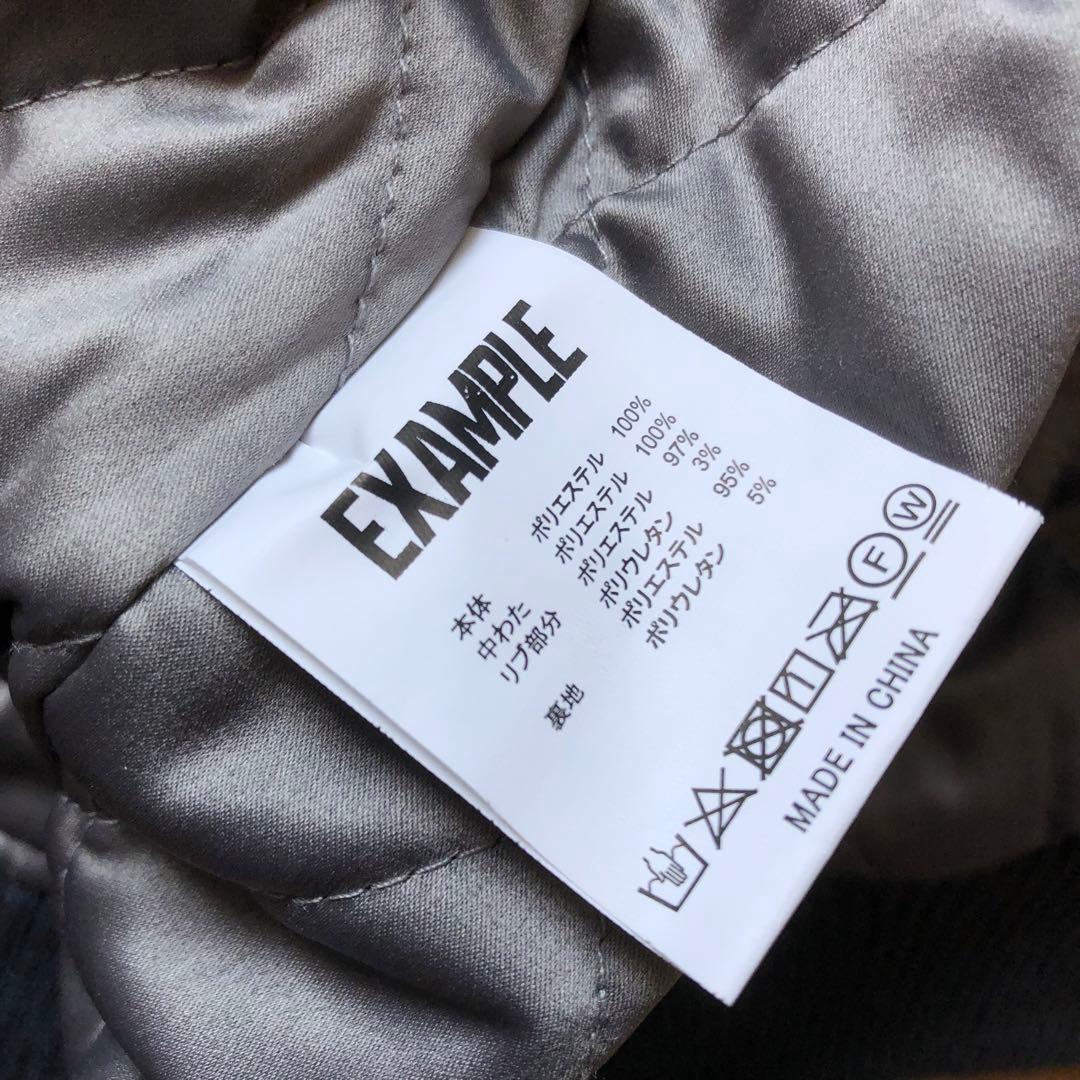 定価42,900円【値下げ可】EXAMPLE薔薇刺繍スタジャンL