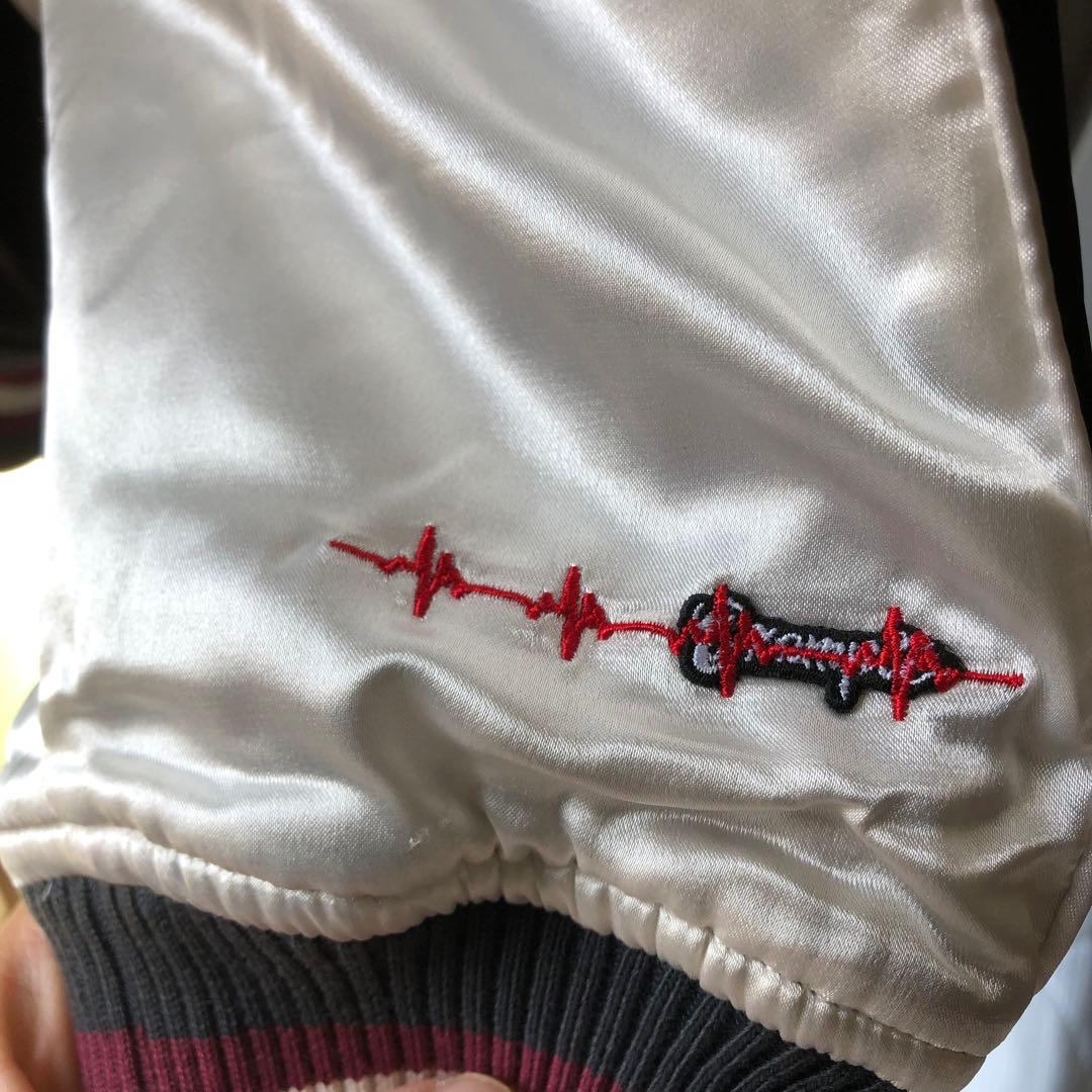 定価42,900円【値下げ可】EXAMPLE薔薇刺繍スタジャンL